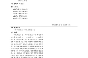 銅鋼復合材料及其制備方法