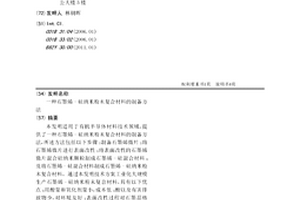 石墨烯-硅納米粉末復合材料的制備方法