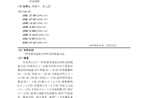 木塑發泡復合材料及其制備方法