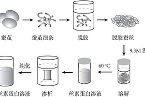 具有荧光性质的金纳米粒子‑丝素蛋白复合材料及其制备方法