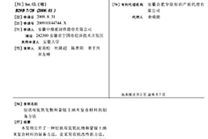 層狀雙氫氧化物和蒙脫土納米復合材料的制備方法