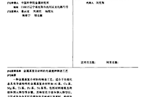 金屬基復合材料的電磁攪拌鑄造工藝
