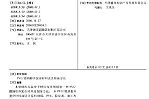 PVC/微納粉體復合材料及其制備方法