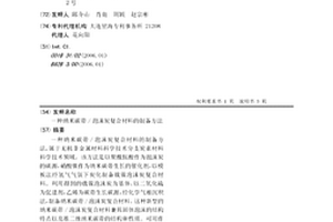 納米碳帶/泡沫炭復合材料的制備方法