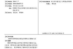 碳納米管增強水泥基復合材料及其制備方法