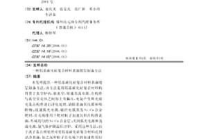 鋁基碳化硅復合材料表面鍍層制備方法