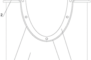 金屬基復合材料結構垂尾前緣成型模具