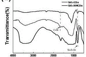 碳点修饰二氧化硅纳米粒子基水凝胶复合材料的制备方法及应用