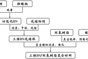 具有三维结构的氮化硼/环氧树脂复合材料的制备方法
