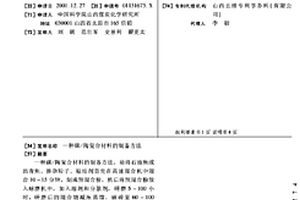 碳/陶復合材料的制備方法