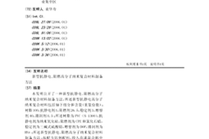 新型抗靜電、阻燃高分子納米復合材料制備方法