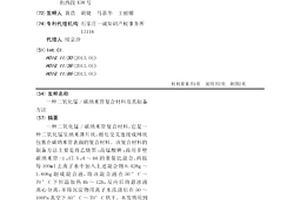 二氧化錳/碳納米管復合材料及其制備方法