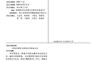 復合材料支撐體及其制備方法