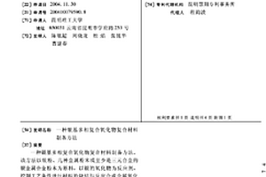 银基多相复合氧化物复合材料制备方法