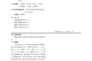 鐵鉬石墨系高溫自潤滑復合材料及其制備方法