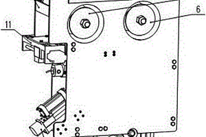 复合材料预浸带衬纸预剥离自动铺放装置