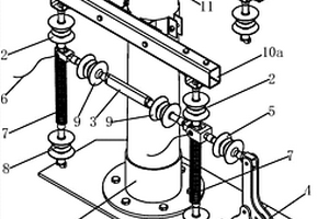 带电运行复合材料电杆振动疲劳试验装置