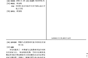 聚酯與無機(jī)物納米復(fù)合材料及其制備方法