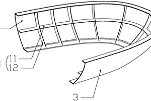 复合材料与透声橡胶贴敷型声纳导流罩