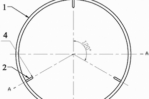 方便清理石英坩堝殘體的碳/碳復合材料坩堝
