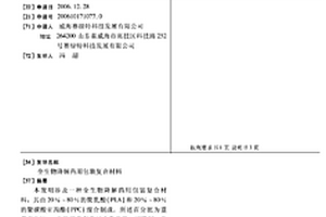 全生物降解藥用包裝復合材料
