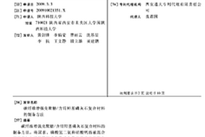 碳纖維增強殼聚糖/含鋅羥基磷灰石復合材料的制備方法
