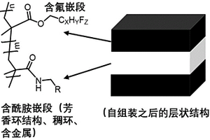 最高分辨率為5nm含酰胺基團含氟嵌段的納米復合材料的制備及在DSA光刻領域的應用
