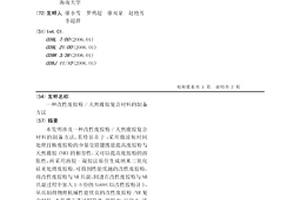 改性廢膠粉/天然橡膠復合材料的制備方法