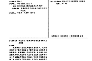 絲光沸石/金屬或陶瓷催化復合材料及其制備