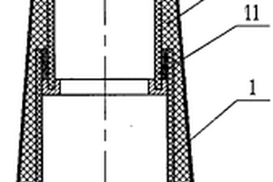 階梯芯軸式復合材料桿塔及制作工藝
