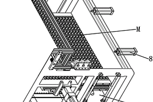 復合材料格柵生產設備的模具導入機構