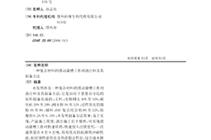 復合材料的擺動溜槽工作襯澆注料及其制備方法