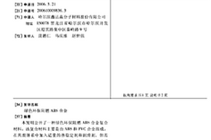 綠色環保阻燃ABS合金