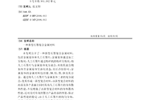 新型石墨复合金属材料