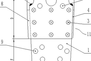 三片式金剛石圓鋸片聚合物基復合材料基體嵌入件