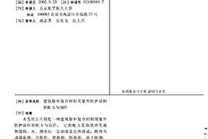 建筑修補復合材料用紫外防護涂料的配方與制作