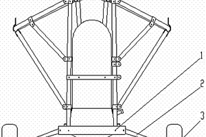輪式動力傘用復合材料減震系統