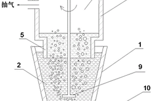 帶有真空脫氣的原位自生鋁基復合材料的方法