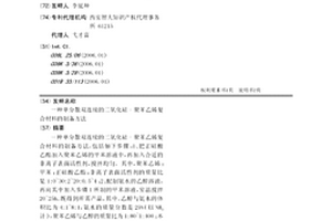 單分散雙連續的二氧化硅-聚苯乙烯復合材料的制備方法