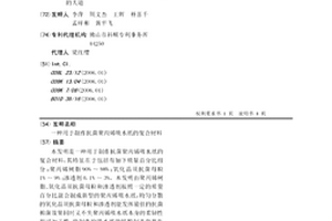用于制作抗菌聚丙烯吸水紙的復合材料
