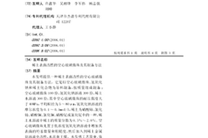 稀土表面改性的空心玻璃微珠及其制備方法