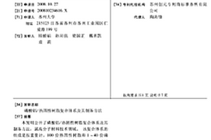 磷酸鋁/熱固性樹脂復合體系及其制備方法
