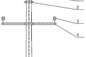適用于油田的10kV架空線路防雷擊桿塔