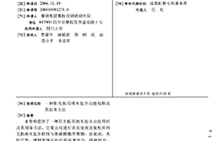 陽光板用納米復合功能母粒及其制備方法