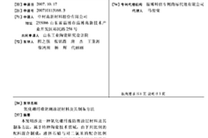 氧化硼纖維防潮涂層材料及其制備方法