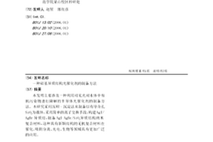 硅基異質結構光催化劑的制備方法