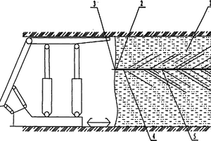 用非金屬注漿錨索對松軟煤層工作面進行加固的方法