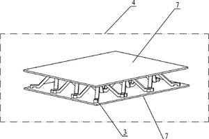 金字塔點陣夾芯結構的制備工藝
