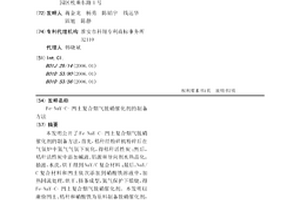 Fe-NaY-C-凹土復合煙氣脫硝催化劑的制備方法