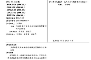 多質離散效應納米結構液膜及其制備方法和應用